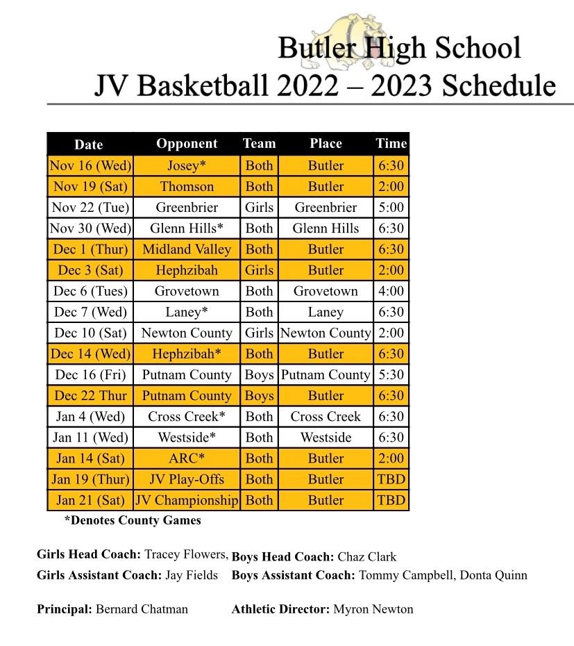 JV Basketball